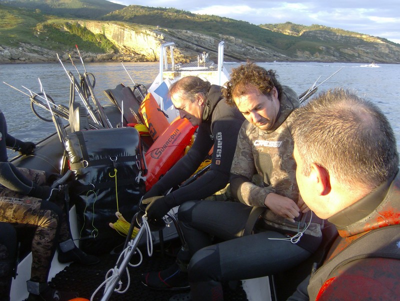 Fotograf&iacute;as del Campeonato Navarro de Pesca Subamarina
